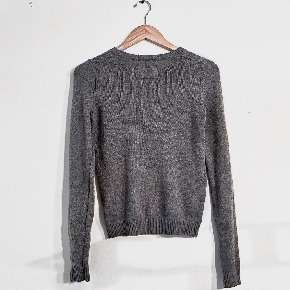 Abercrombie & Fitch Knit Sweater Grey - Picture 2 of 2